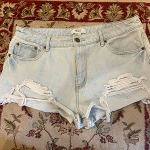 Forever 21 denim shorts